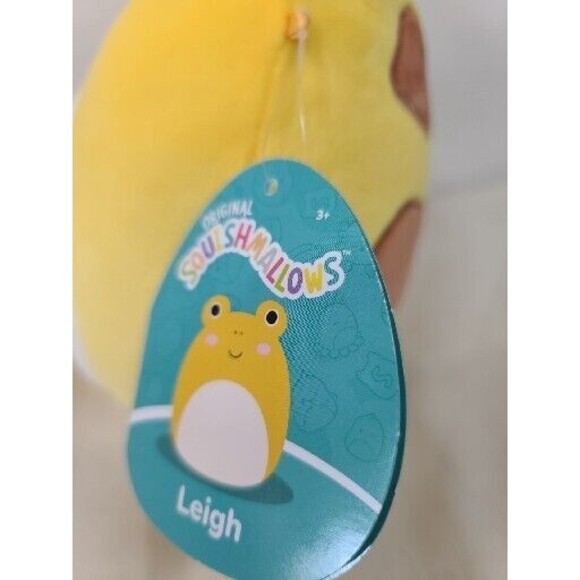 NEW Squishmallow New Release 2023 Leigh The Yellow Toad Frog 7” NWT - Picture 4 of 5